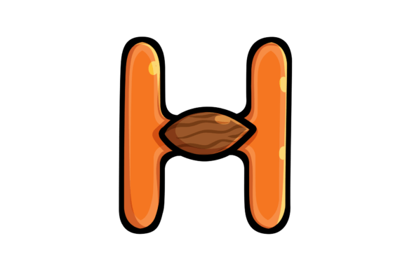 Download The Sweet H Alphabet Illustration - Alphabet Collection