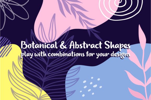 Download Botanical and Abstract Shapes - Botanical Collection