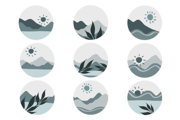 Download Illustration of Grey Aesthetic Shape - Aesthetic shape Collection