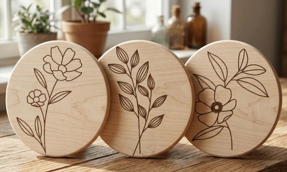 Download Flowers and Leaves Botanical Line SVG - Botanical Collection