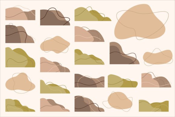Download Set of Aesthetic Shape - Aesthetic shape Collection