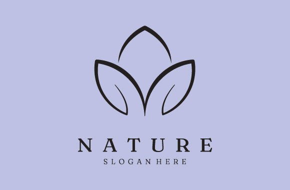 Download Logo Leaf Line Art Vector Minimalist - Leaf line art Collection