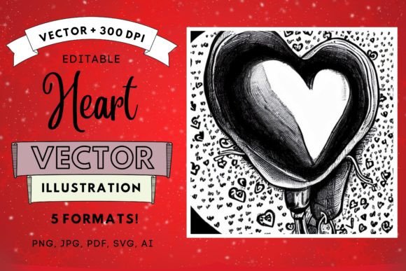 Download Heart Abstract Illustration Valentine's - Premium Resources