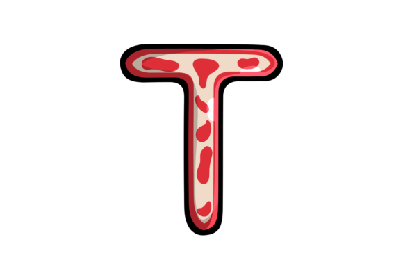 Download The T Stickers Alphabet Illustration - Alphabet Collection