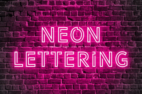 Download Hot Pink Neon Light Alphabet Clipart - Alphabet Collection