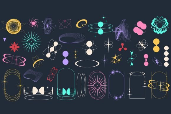 Download Y2k Aesthetic Shape Modern Aesthetic - Aesthetic shape Collection